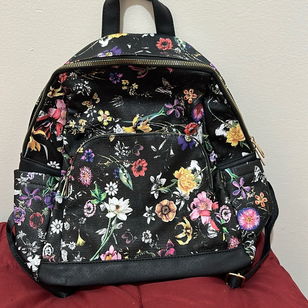 Floral crossbody bag